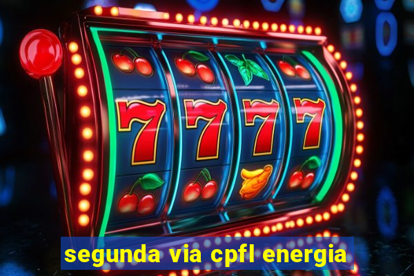 segunda via cpfl energia