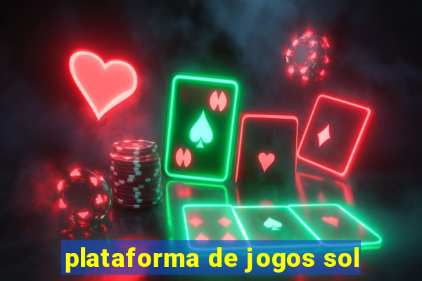 plataforma de jogos sol