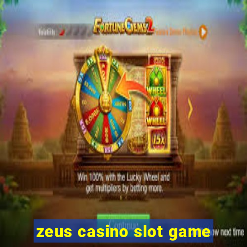 zeus casino slot game