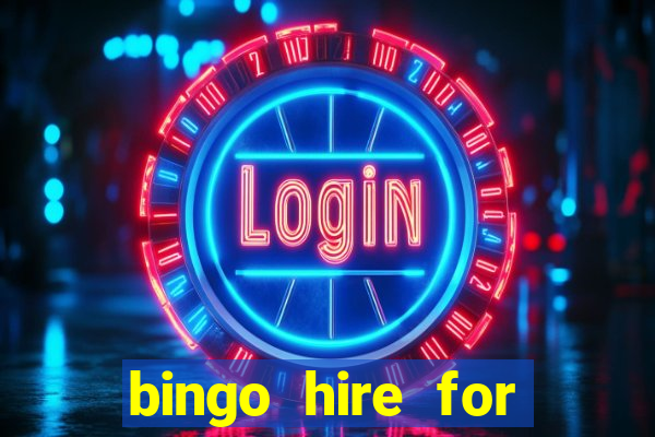 bingo hire for parties leigh