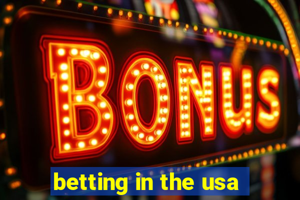 betting in the usa