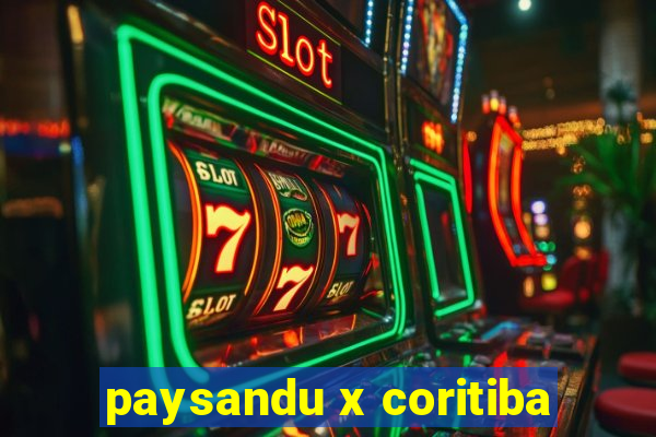 paysandu x coritiba