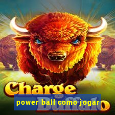 power ball como jogar