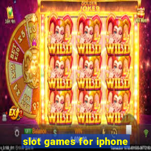 slot games for iphone