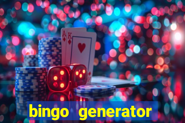 bingo generator with images