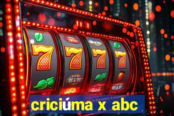 criciúma x abc