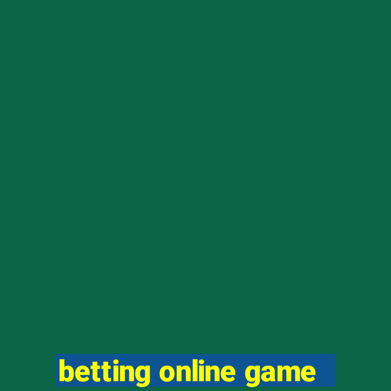 betting online game