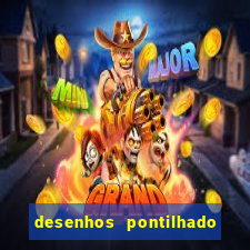 desenhos pontilhado para imprimir