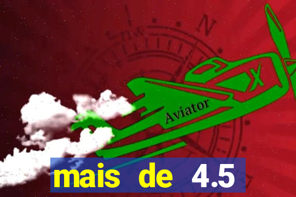 mais de 4.5 escanteios o que significa