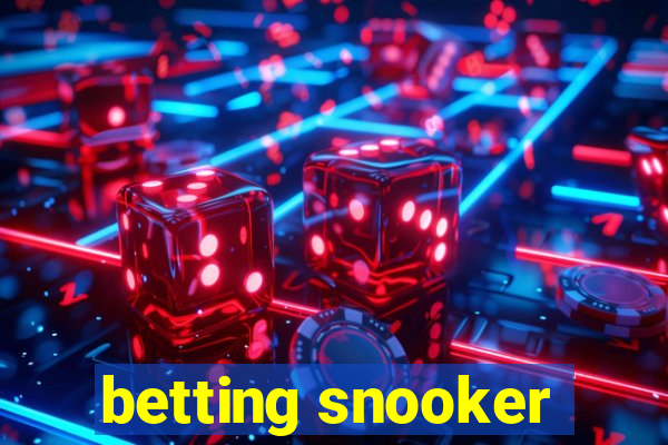 betting snooker