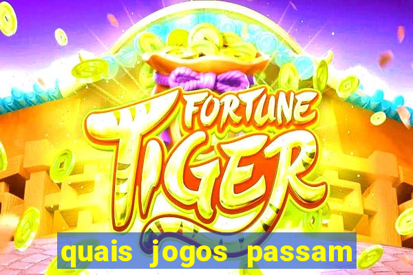 quais jogos passam no sportv