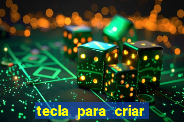 tecla para criar nova pasta