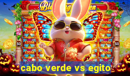 cabo verde vs egito