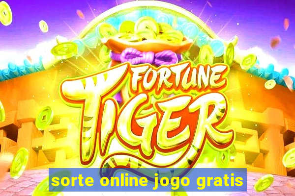 sorte online jogo gratis