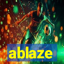 ablaze