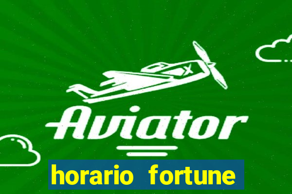 horario fortune tiger madrugada