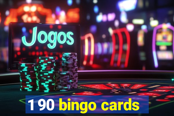 1 90 bingo cards