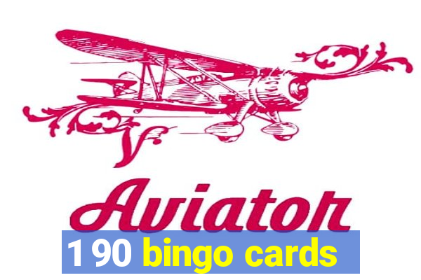 1 90 bingo cards