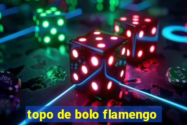 topo de bolo flamengo