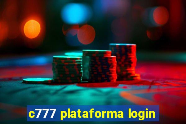 c777 plataforma login