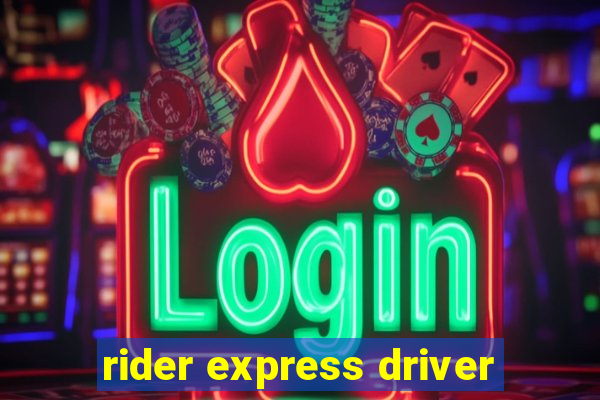 rider express driver