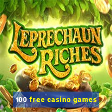 100 free casino games