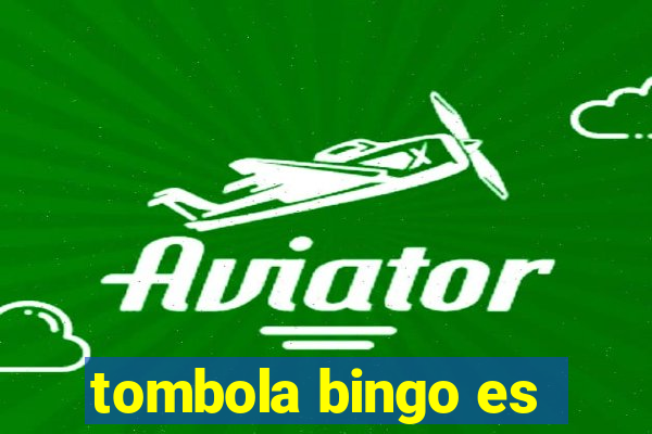 tombola bingo es