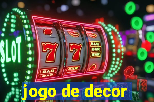 jogo de decor