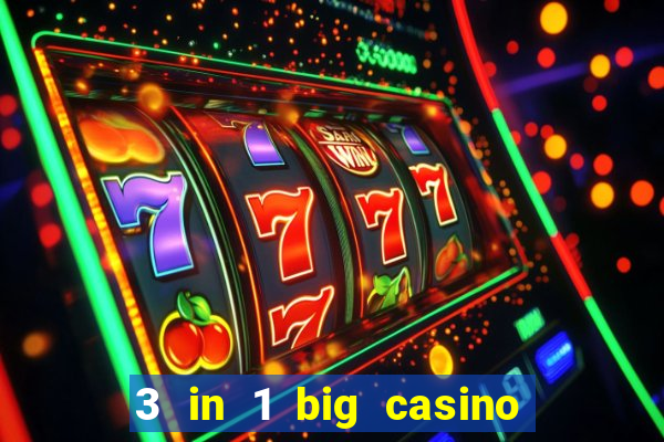 3 in 1 big casino game set