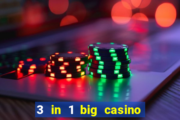 3 in 1 big casino game set