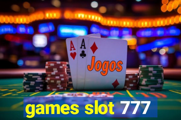 games slot 777