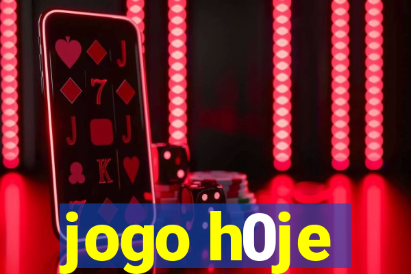 jogo h0je