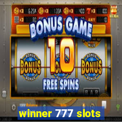 winner 777 slots