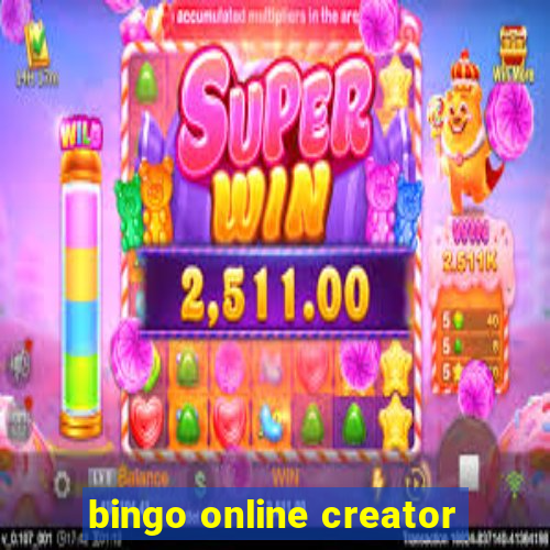 bingo online creator