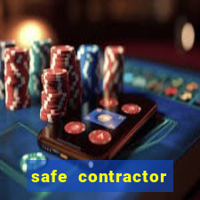 safe contractor approved list