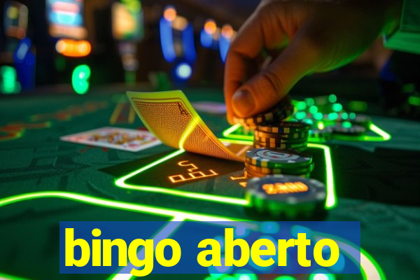 bingo aberto