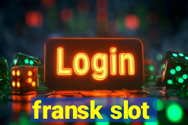 fransk slot