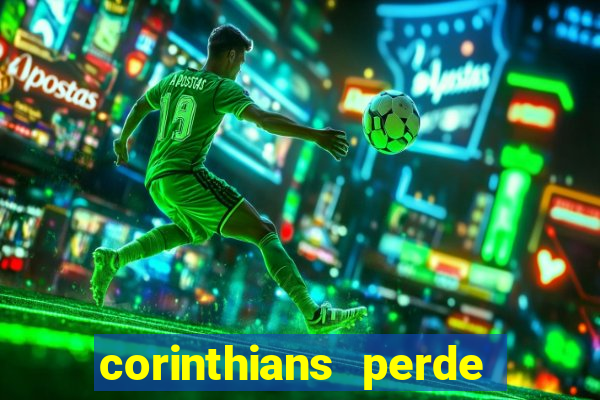 corinthians perde nego some