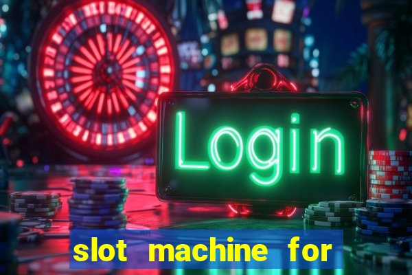 slot machine for real money