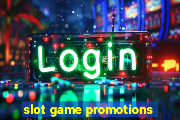 slot game promotions