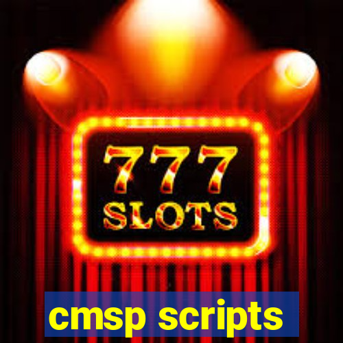 cmsp scripts