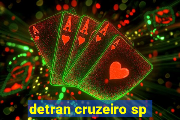 detran cruzeiro sp