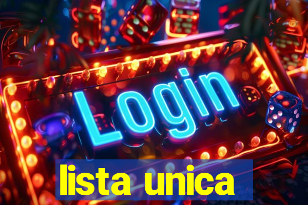 lista unica