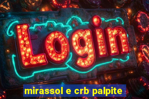 mirassol e crb palpite