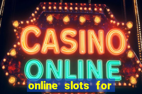 online slots for real cash