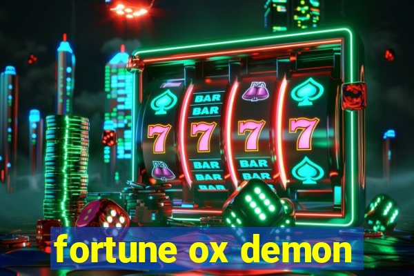 fortune ox demon