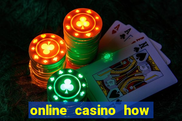 online casino how to win