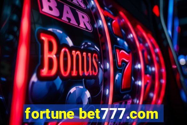 fortune bet777.com