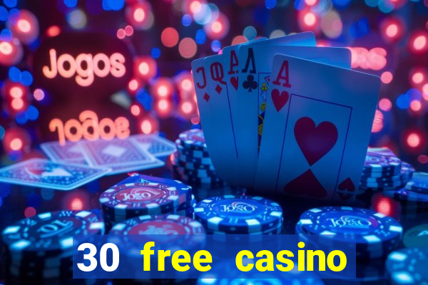 30 free casino bonus no deposit