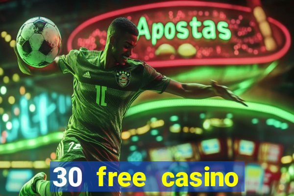 30 free casino bonus no deposit